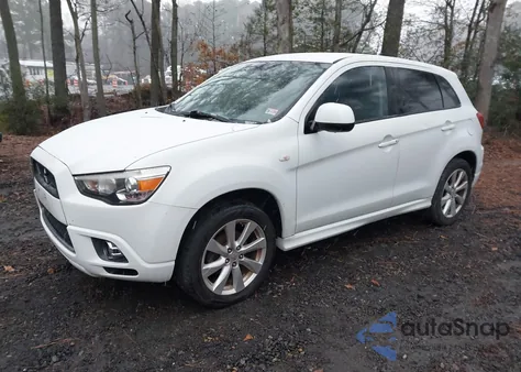 2012 Mitsubishi Outlander Sport Se из США, поврежденный, VIN JA4AP4AU3CZ001985